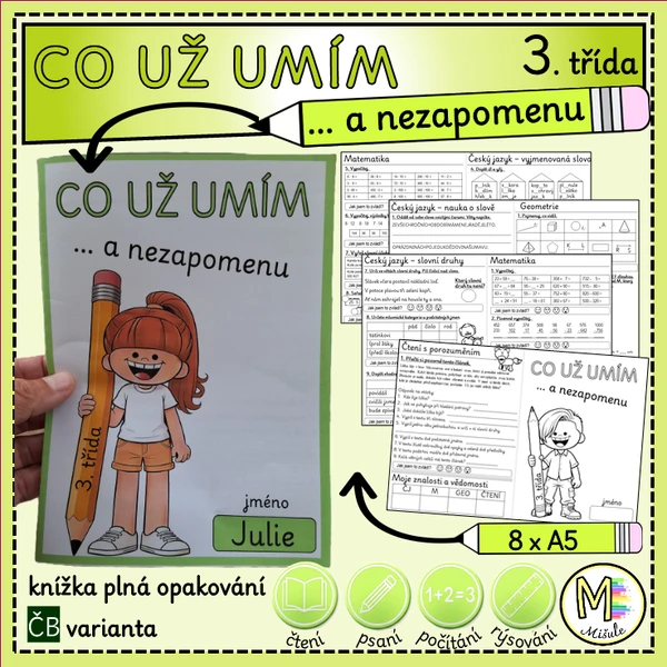 CO UŽ UMÍM ... a nezapomenu - 3. třída