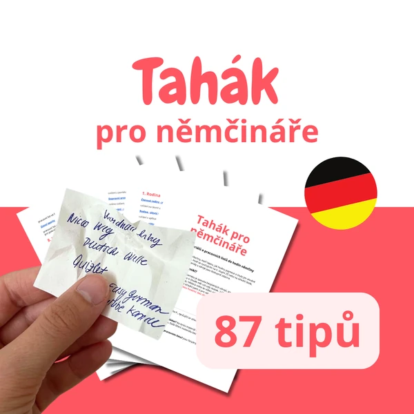 Tahák pro němčináře: 87 tipů na materiály, videa a pracovní listy do němčiny
