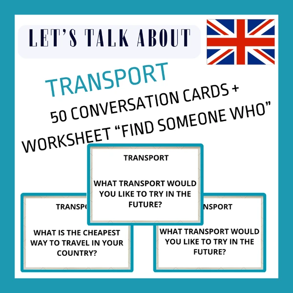 TRANSPORT CONVERSATION CARDS
