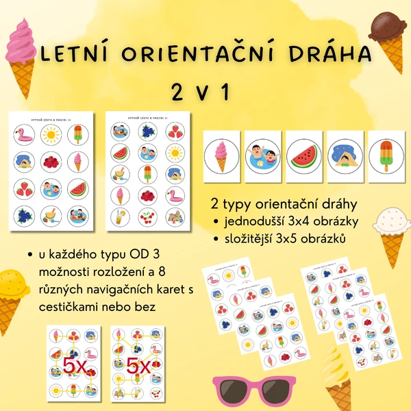 Letní orientační dráha 2 v 1