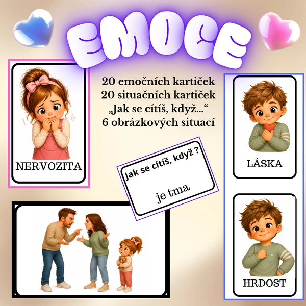 EMOCE – Kubík a Emička🩷💙