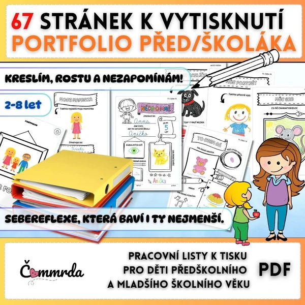 Portfolio před/školáka