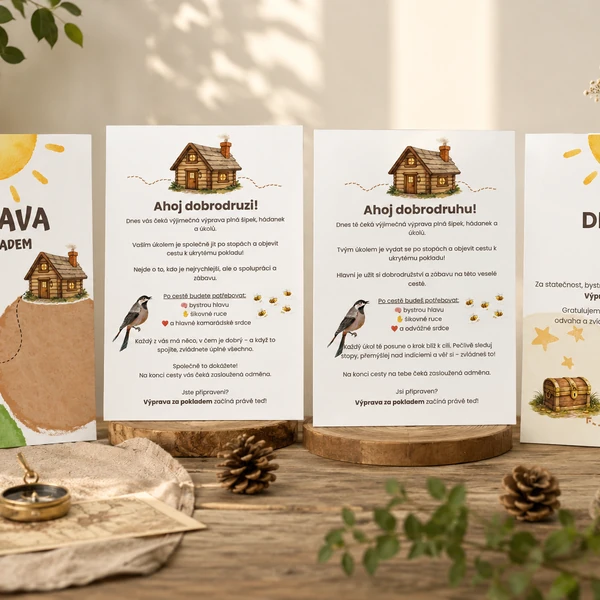 Výprava za pokladem – zábavná stezka plná úkolů a dobrodružství