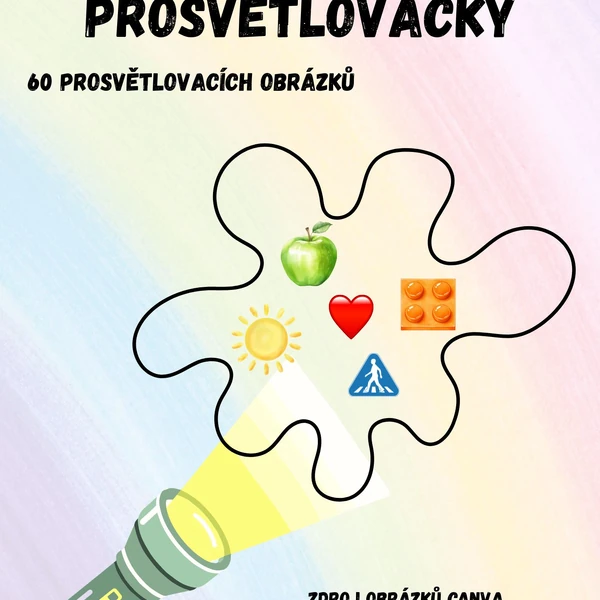 Duhové barvy - Barevná prosvětlovačka
