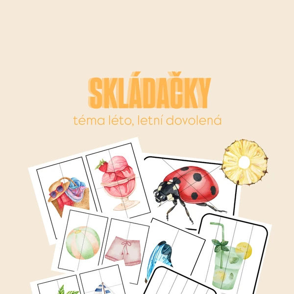 Skládačky letní dovolená