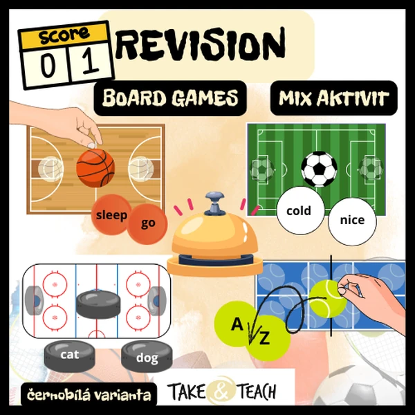 OPAKOVÁNÍ - SLOVÍČKA - BOARD GAME