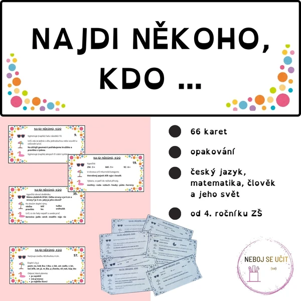 Najdi někoho, kdo ...