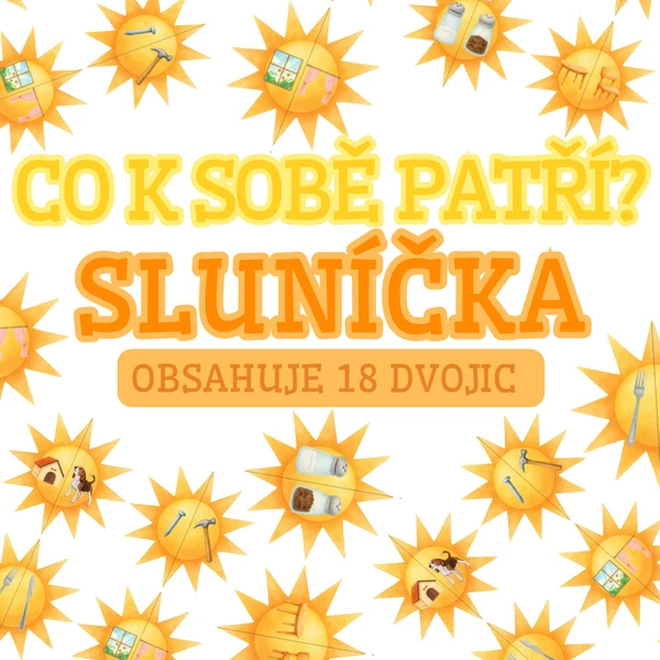 Co k sobě patří - sluníčka