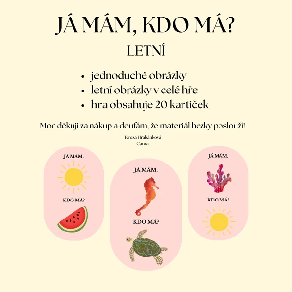 Já mám, kdo má? -letní