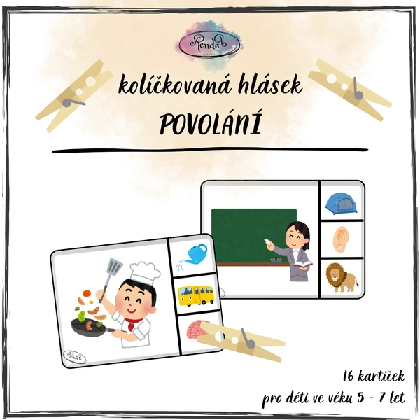 Kolíčkovaná hlásek - Povolání