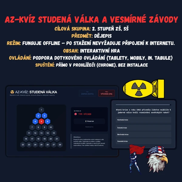 AZ-Kvíz - Studená válka a vesmírné závody