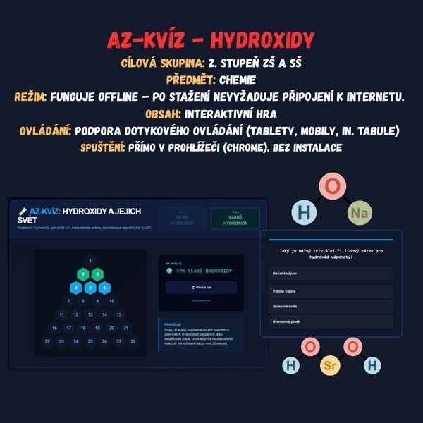 Az-kvíz - Hydroxidy
