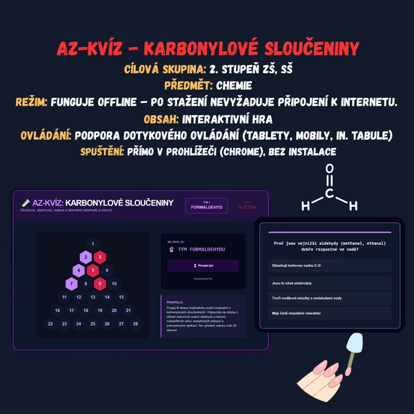 Az-kvíz - Karbonylové sloučeniny