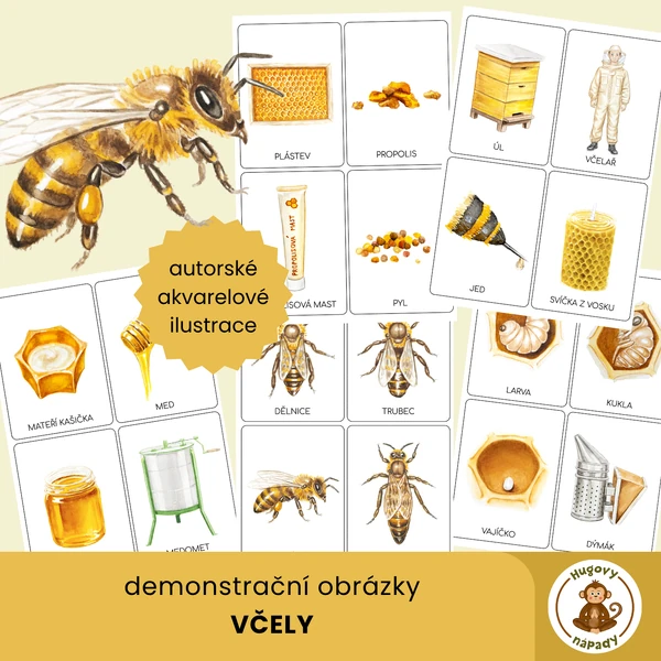 Demonstrační obrázky - VČELY 