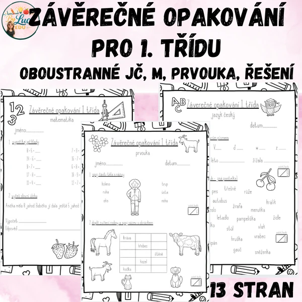Závěrečné opakování pro 1. třídu