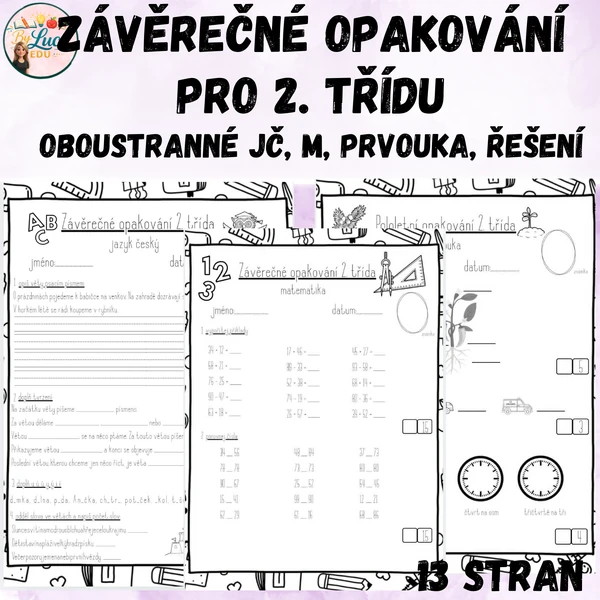 Závěrečné opakování pro 2. třídu