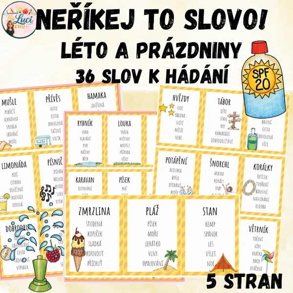 Neříkej to slovo! Léto a prázdniny