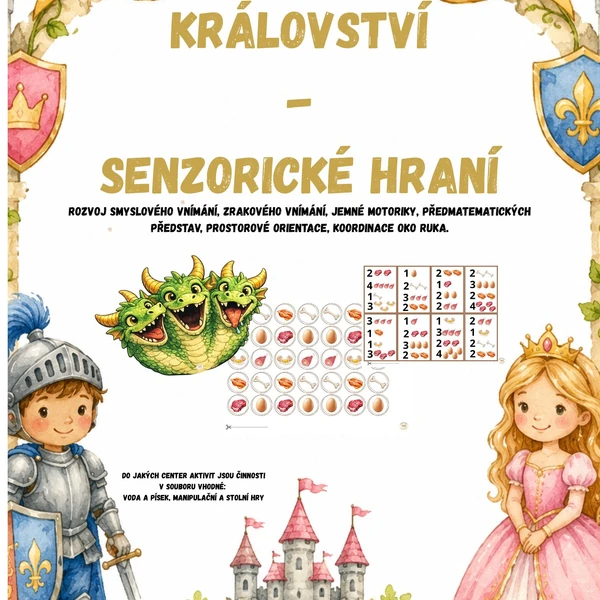 Království - senzorické hraní