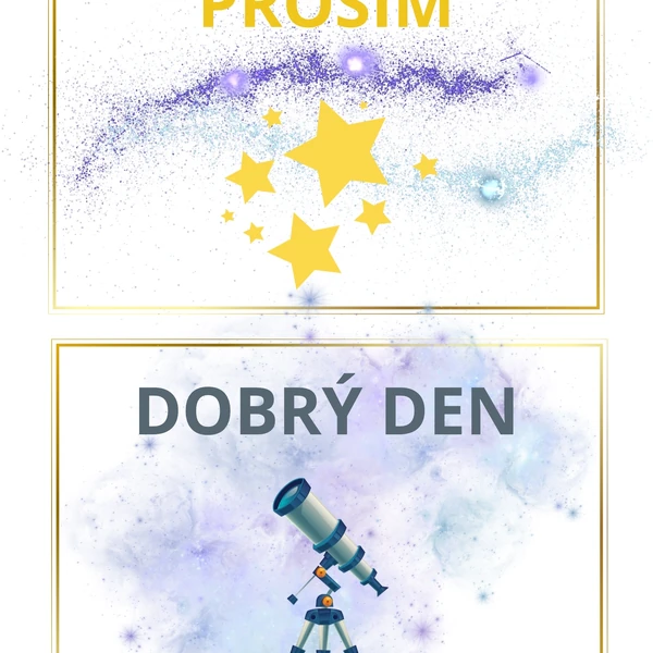 Kouzelná slůvka a desatero - Vesmír