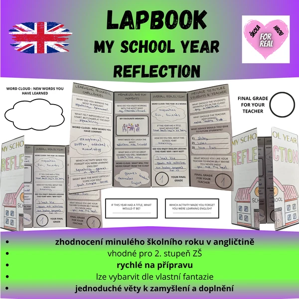 Lapbook - My school year reflection