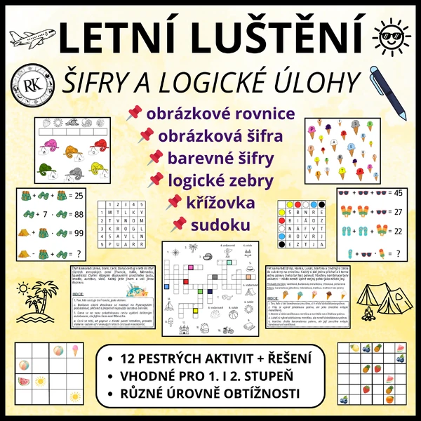 Letní luštění - šifry a logické úlohy