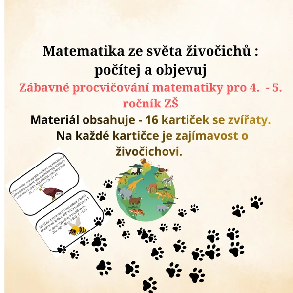 Matematika ze světa živočichů