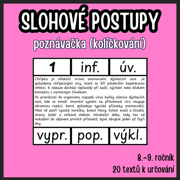 Slohové postupy (kolíčkování)