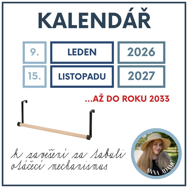 Kalendář do třídy - mořský svět