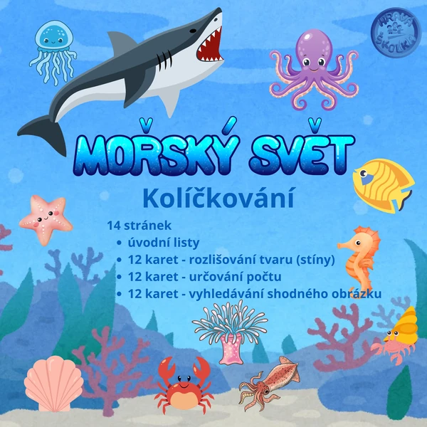 Mořský svět - kolíčkování