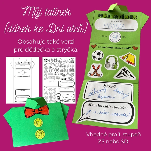Můj tatínek (dárek ke Dni otců)