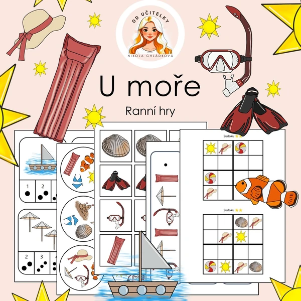 U moře - ranní hry