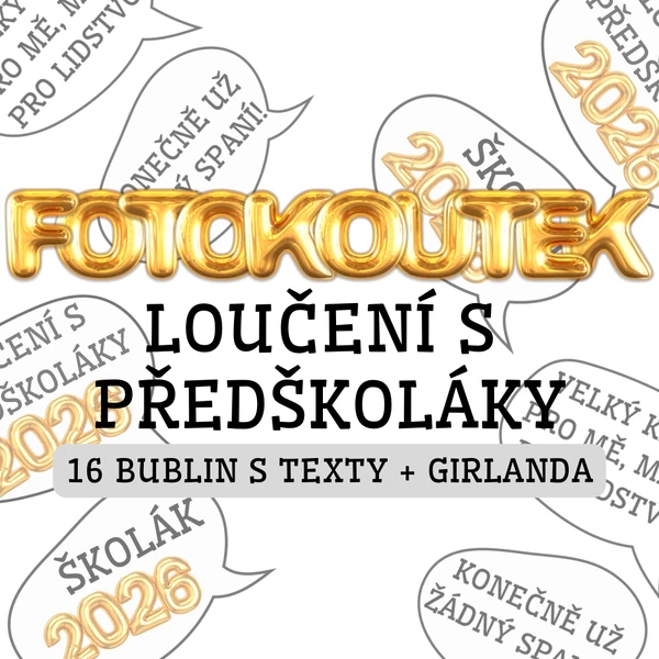Fotokoutek - loučení s předškoláky