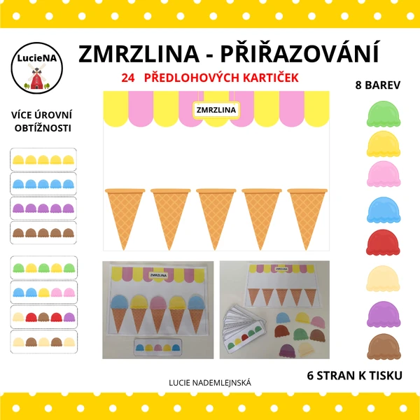 ZMRZLINA - PŘIŘAZOVÁNÍ