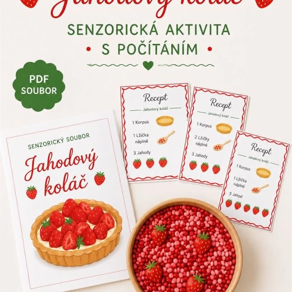 Jahodový koláč