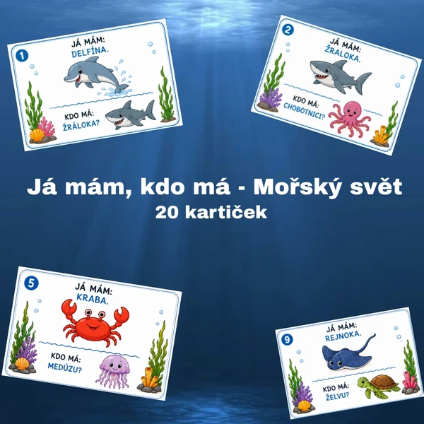 Já mám, kdo má - Mořský svět