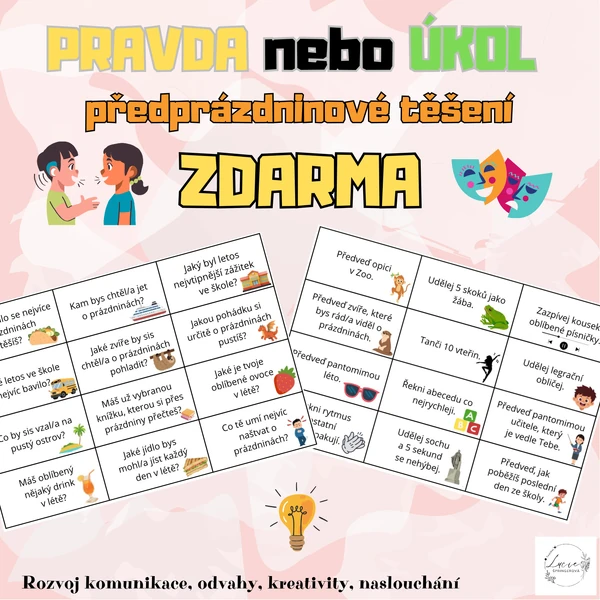 PRAVDA NEBO ÚKOL - ZDARMA