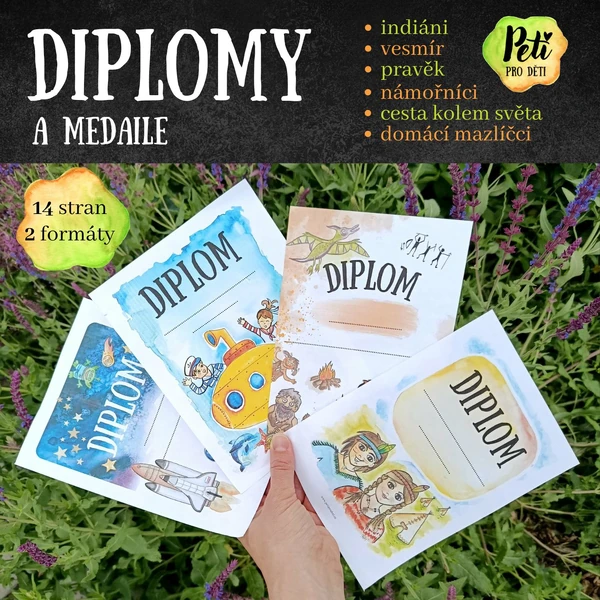 Diplomy a medaile