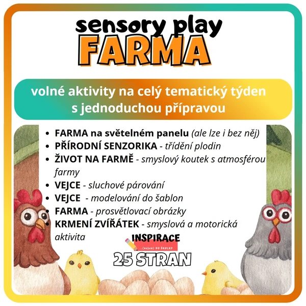 Sensory play - FARMA 🐮