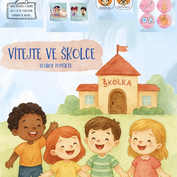 🌈 VÍTEJTE VE ŠKOLCE – startovací balíček aktivit pro začátek školního roku 🏫✨