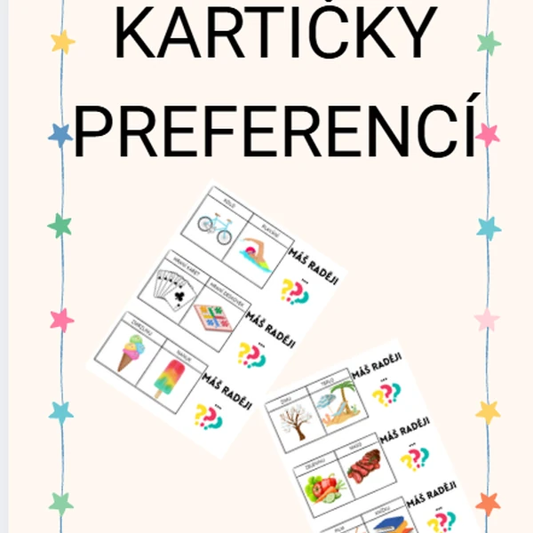 Kartičky preferencí