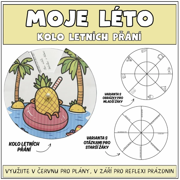 Moje léto - kolo letních přání
