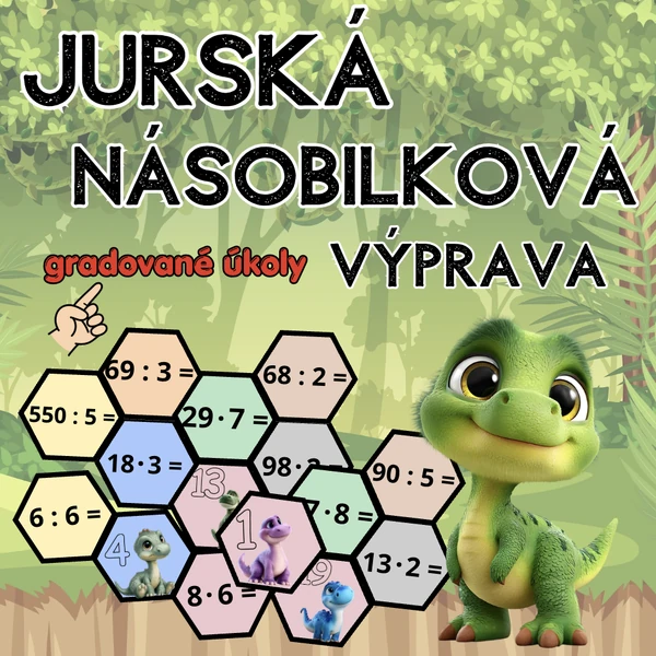 Jurská násobilková výprava
