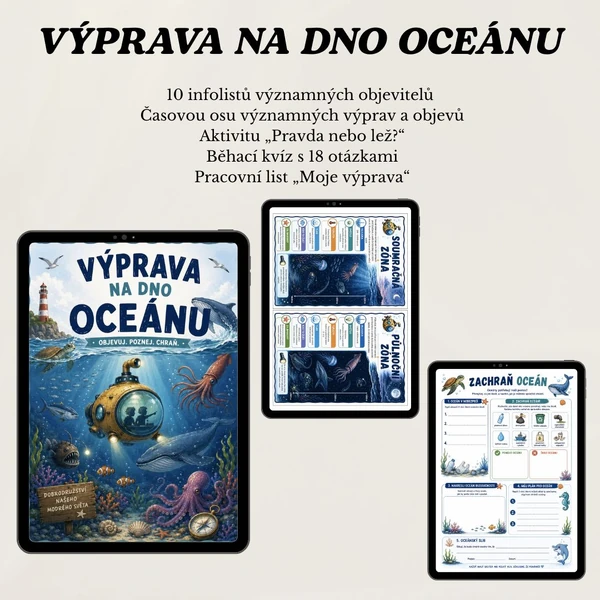 Výprava na dno oceánu