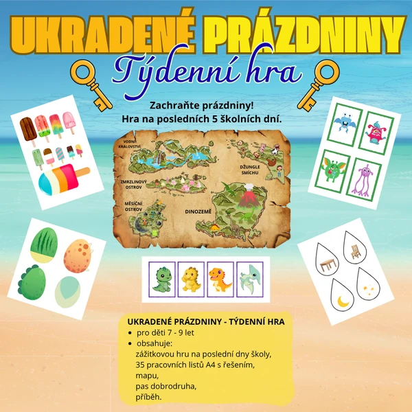 UKRADENÉ PRÁZDNINY - TÝDENNÍ HRA