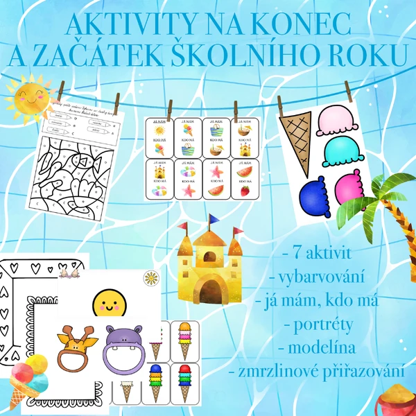Aktivity na konec nebo začátek školního roku