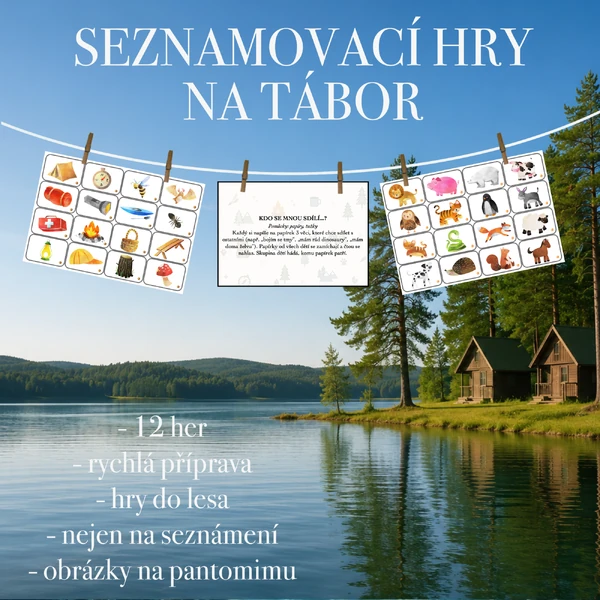 Seznamovací hry na tábor