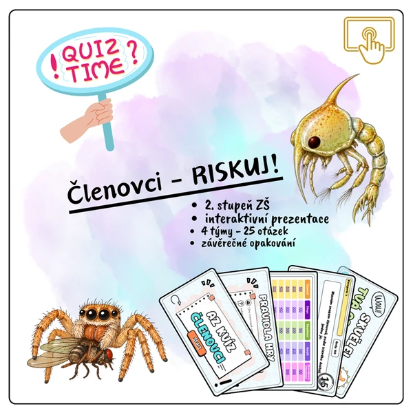 Členovci - Riskuj! (interaktivní prezentace)