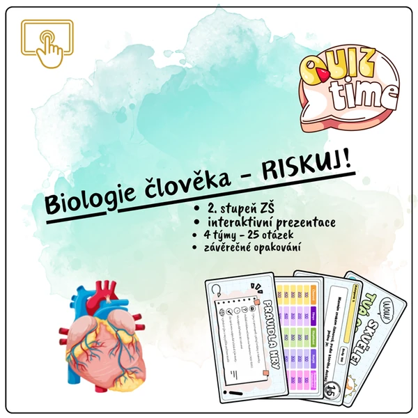 Biologie člověka - Riskuj! (interaktivní prezentace)
