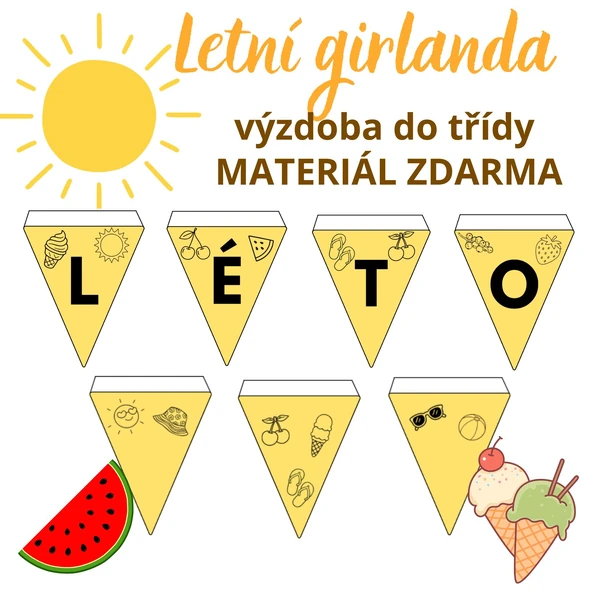Letní girlanda ☀️