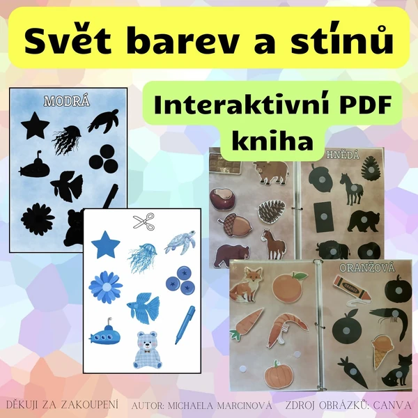 Svět barev a stínů - Interaktivní PDF kniha